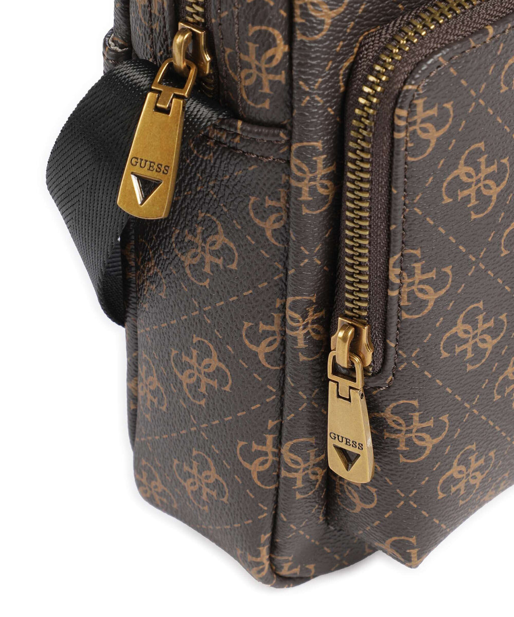 Guess Milano Eco Crossbody bag brown/ochre