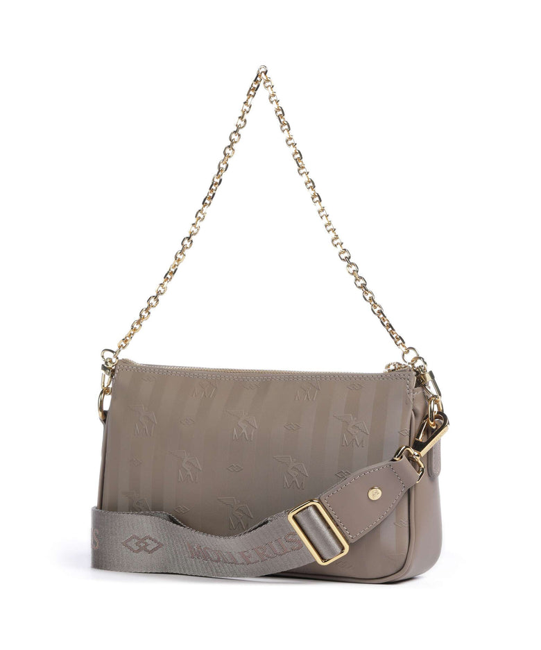 Maison Mollerus Vinerus Zell Shoulder bag taupe