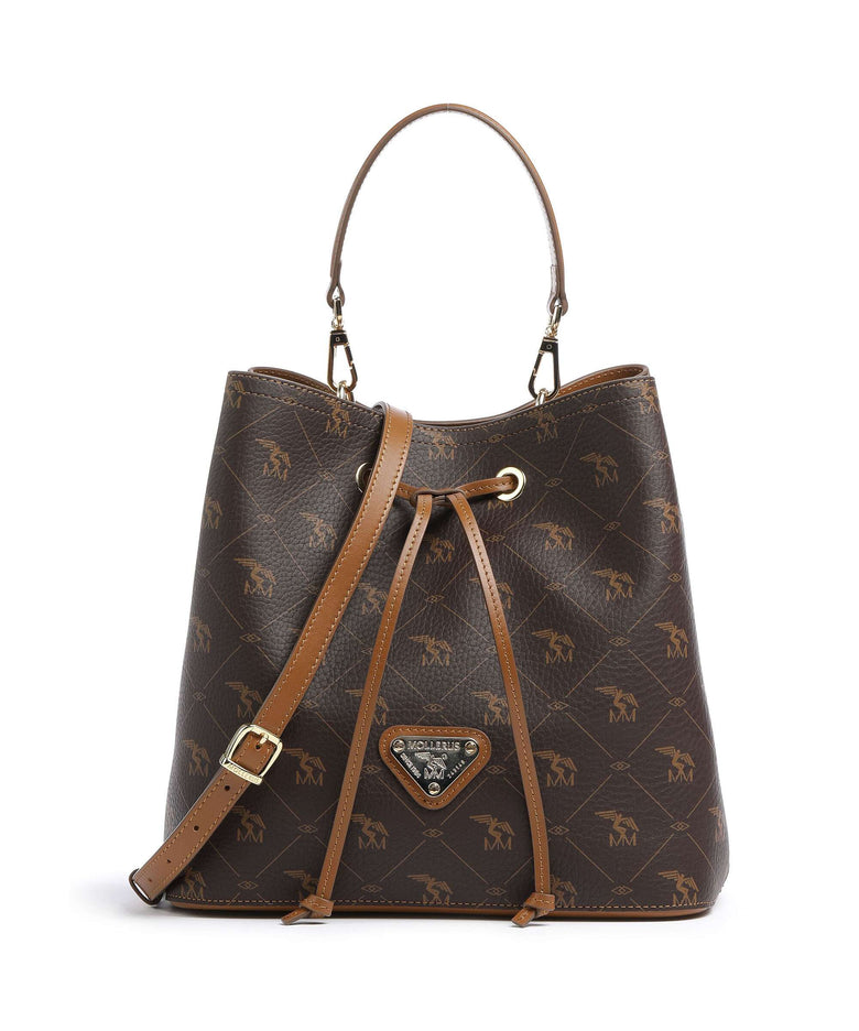 Maison Mollerus Pecarus Grabs Bucket bag soft braun