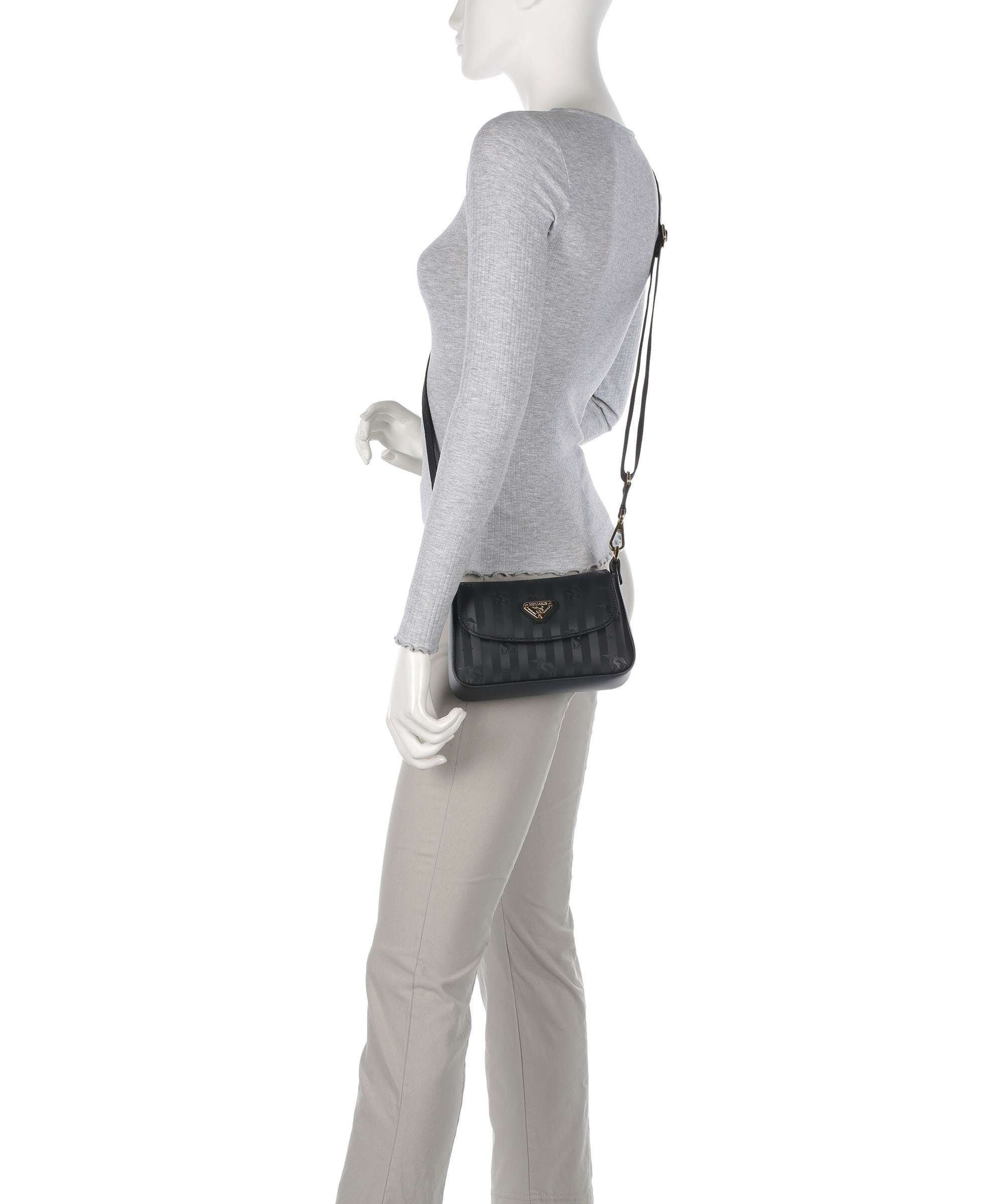 Maison Mollerus Vinerus Pizy Crossbody bag classic schwarz