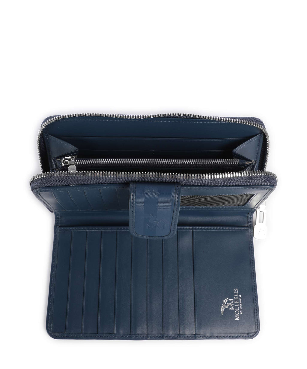 Maison Mollerus Vinerus Matterhorn Wallet deep blau