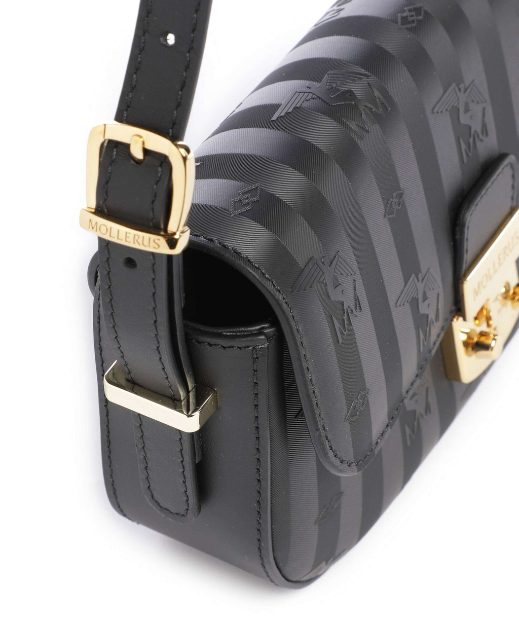 Maison Mollerus Vinerus Bulle Crossbody bag schwarz