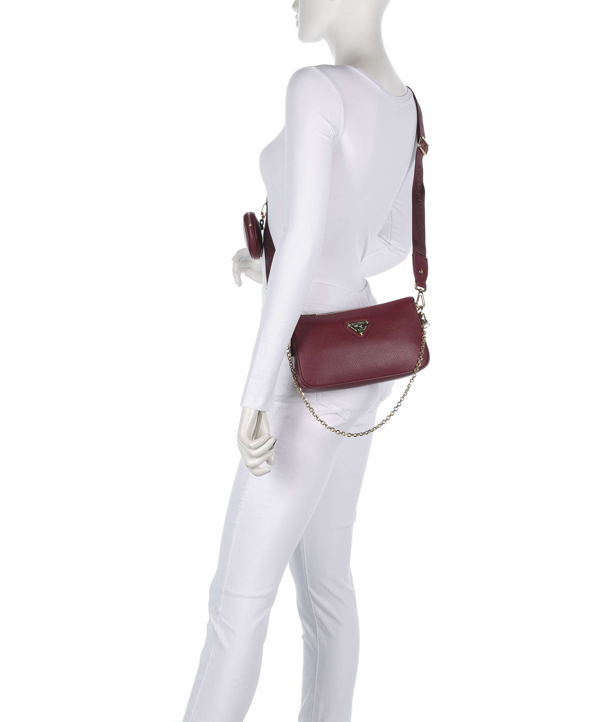 Maison Mollerus Zell Crossbody bag antique rot