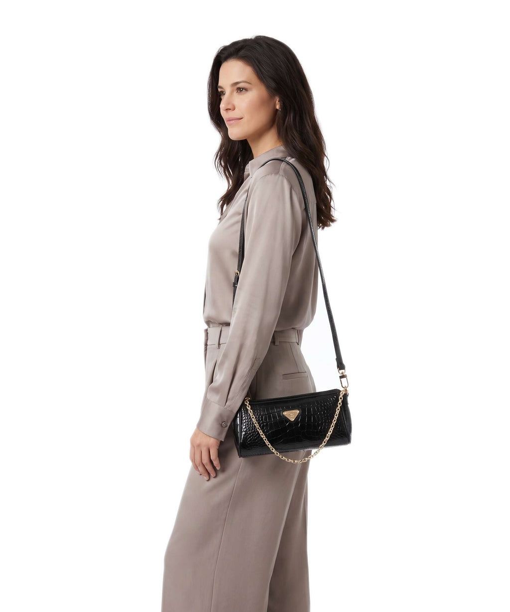 Maison Mollerus Andeer Shoulder bag classic schwarz