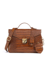 Maison Mollerus Croco Marly Bolsa honey braun
