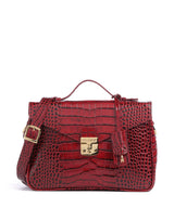 Maison Mollerus Croco Marly Bolsa antique rot