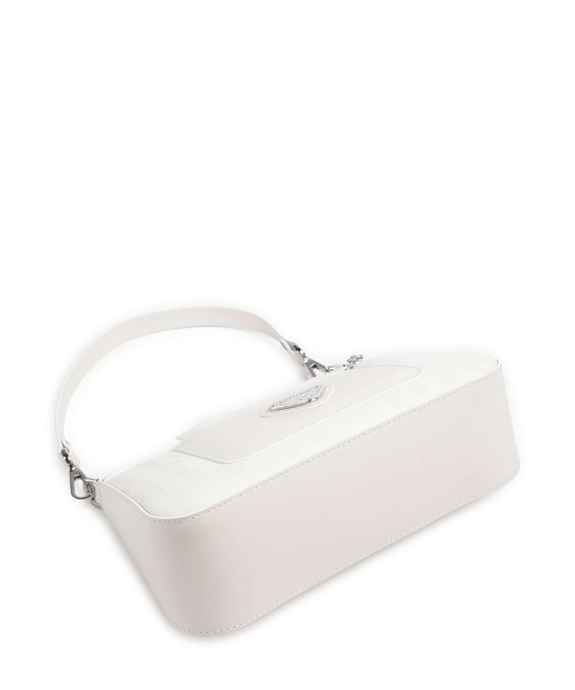 Maison Mollerus Vinerus Castiel Shoulder bag snow weiss