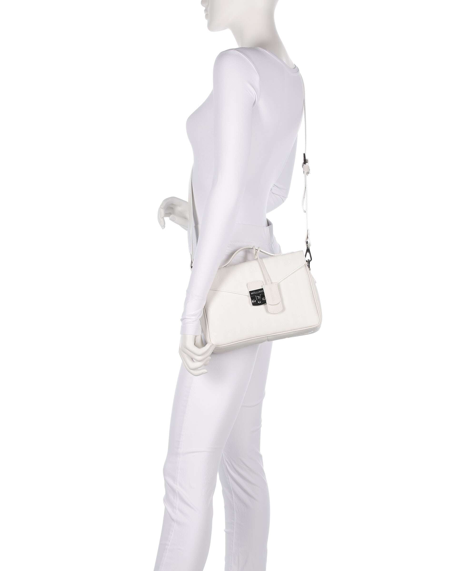 Maison Mollerus Vinerus Marly Crossbody bag snow weiss