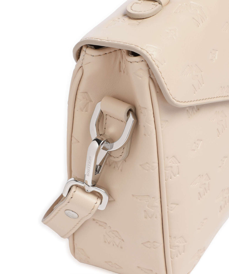 Maison Mollerus Stampato Marly Handbag vanilla beige