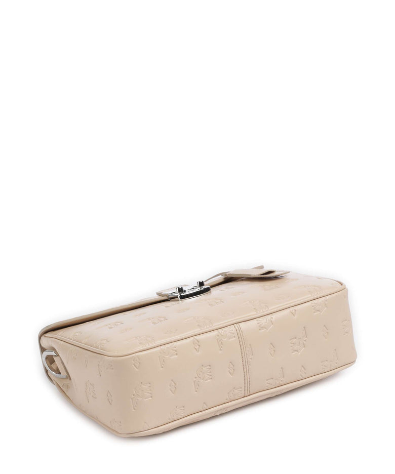 Maison Mollerus Stampato Marly Crossbody bag vanilla beige