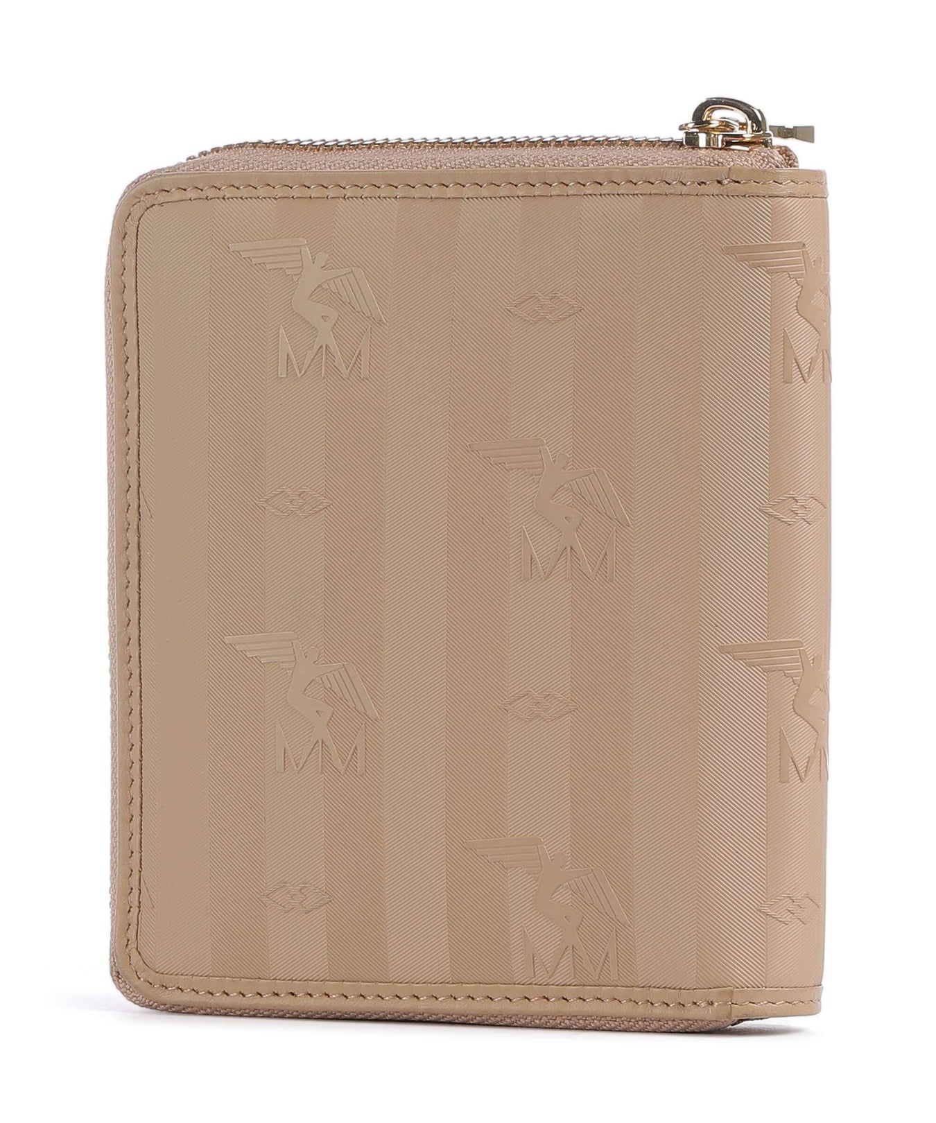 Maison Mollerus Vinerus Niederhorn Wallet cappuccino beige