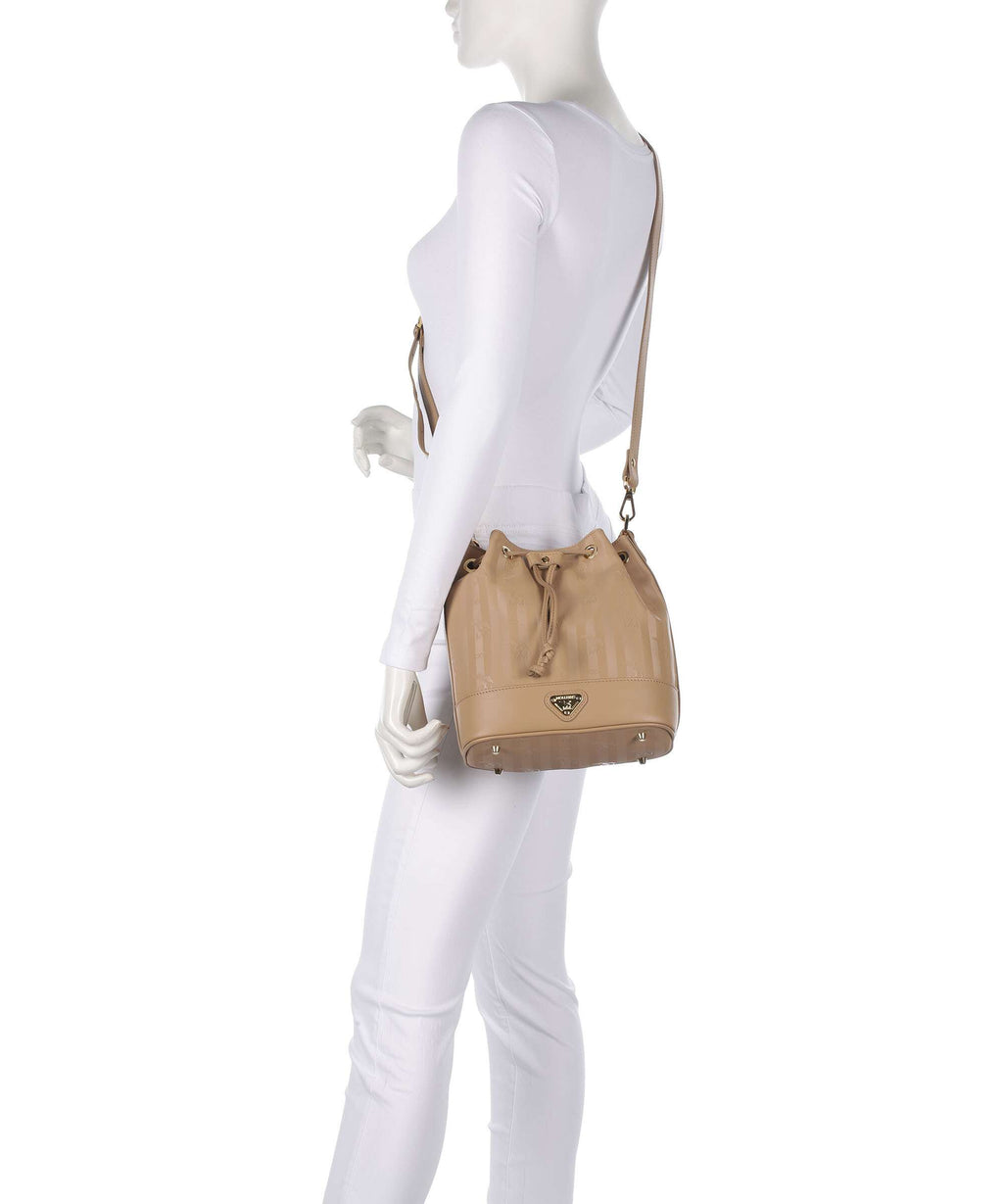 Maison Mollerus Vinerus Sion Bucket bag cappuccino beige
