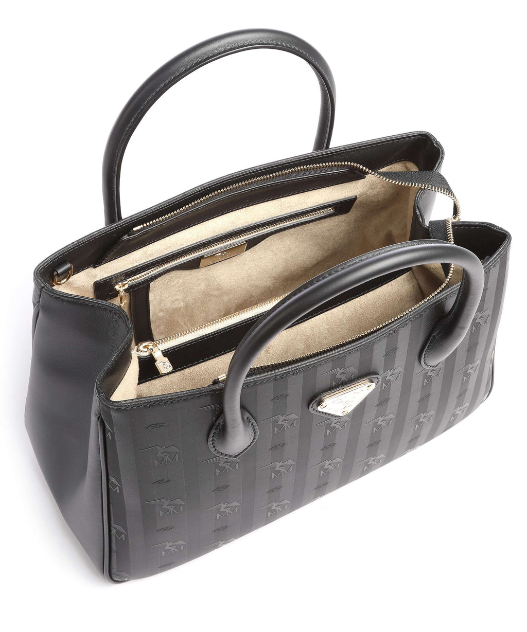 Maison Mollerus Vinerus Donat Handbag black