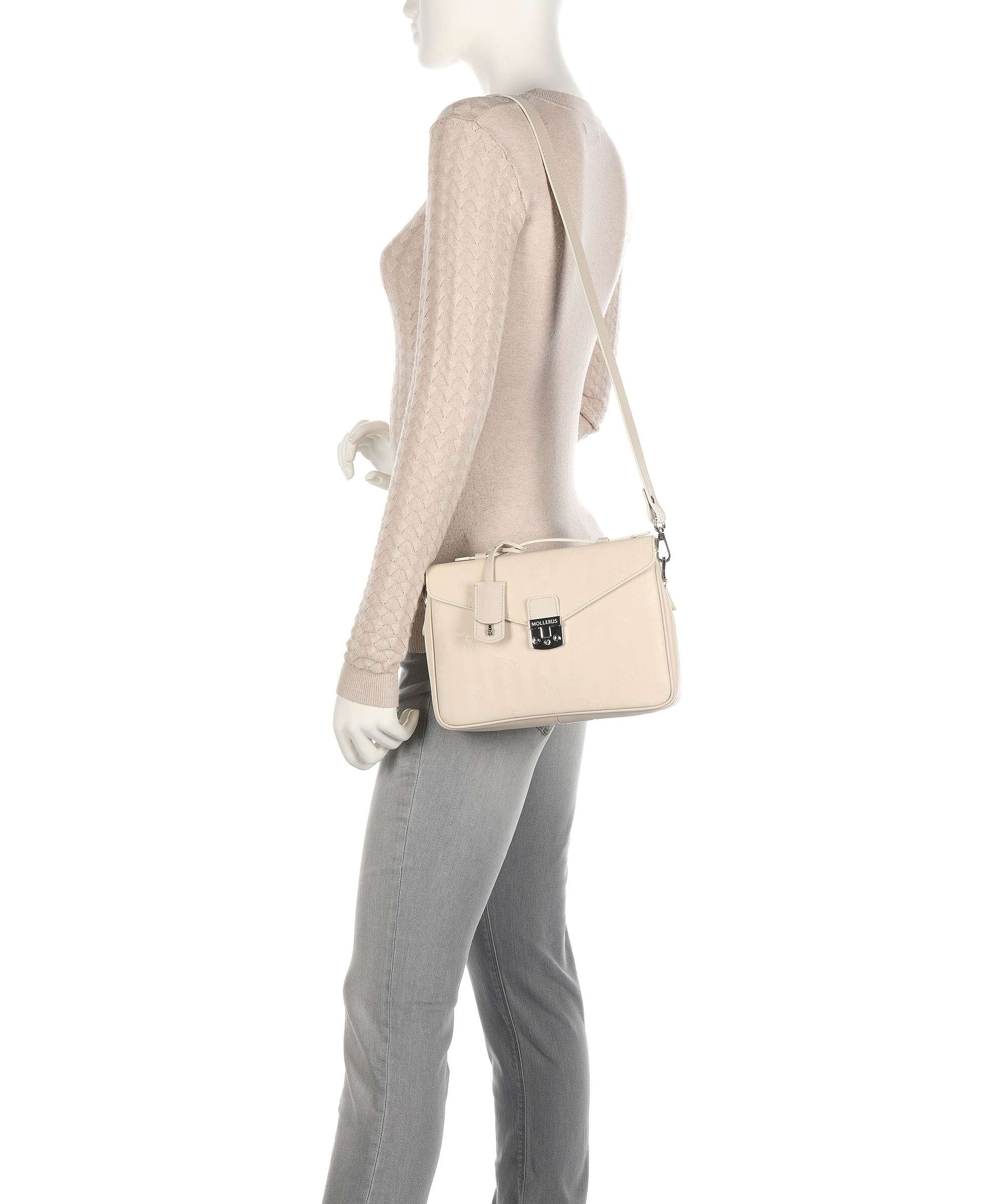 Maison Mollerus Vinerus Marly Handbag pearl