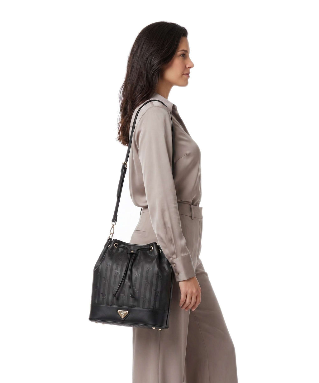 Maison Mollerus Vinerus Niesen Bucket bag black