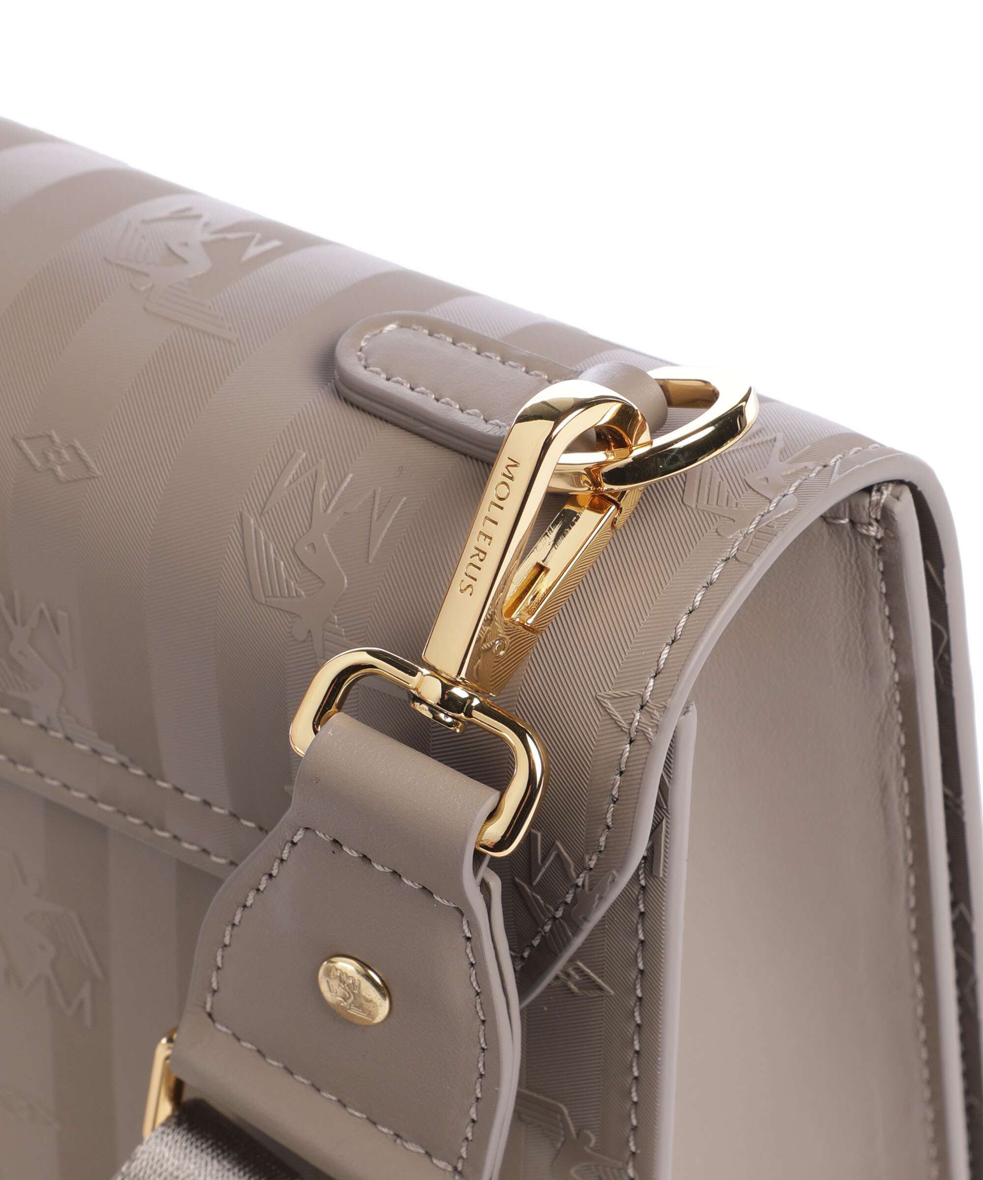 Maison Mollerus Vinerus Wil Crossbody bag taupe