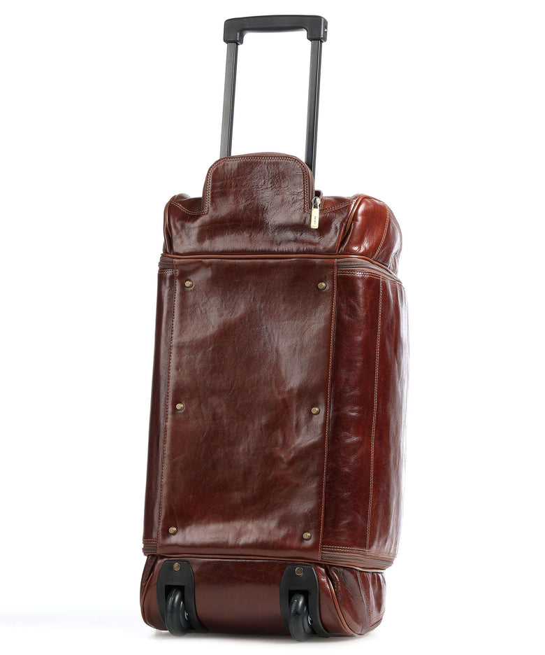 Giudi Travel bag with wheels brown