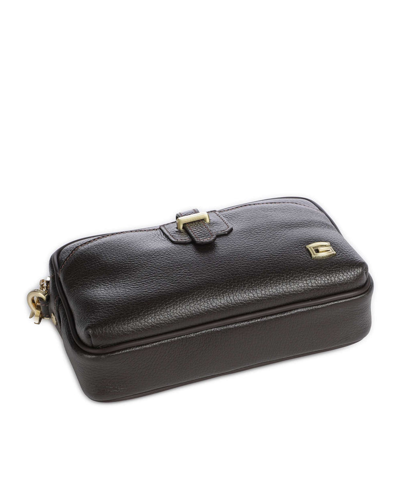 Giudi Wristlet dark brown