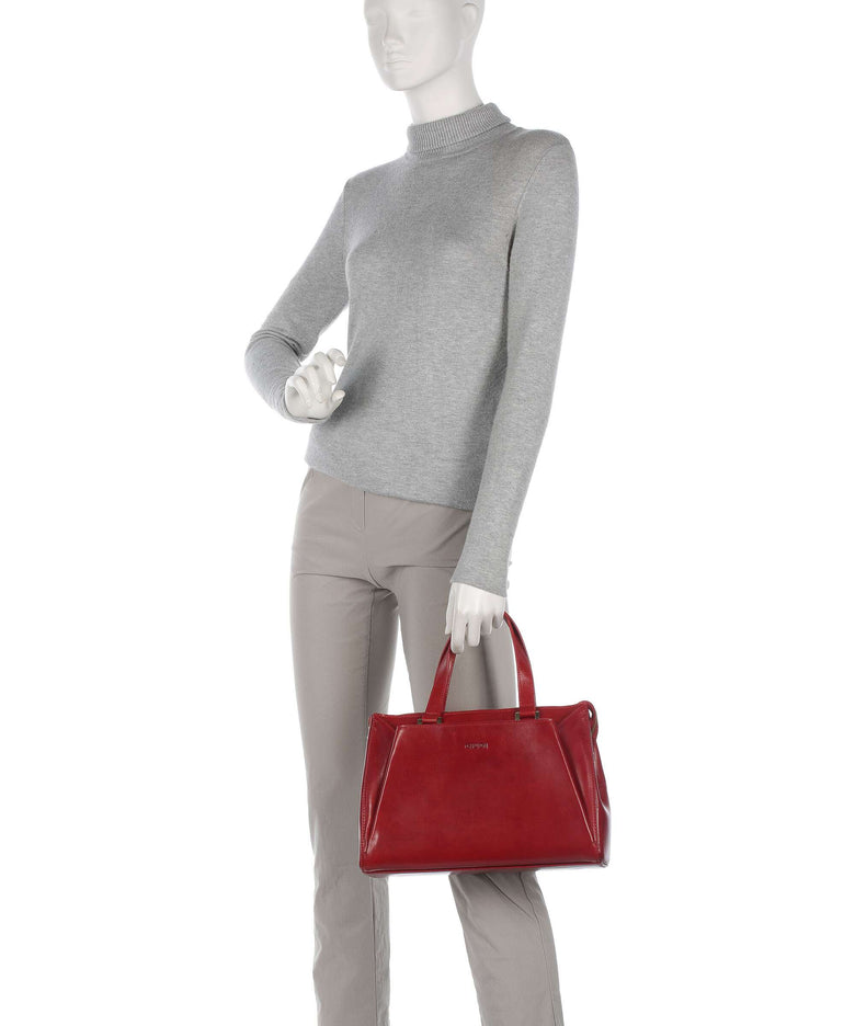 Giudi Crown Handbag red