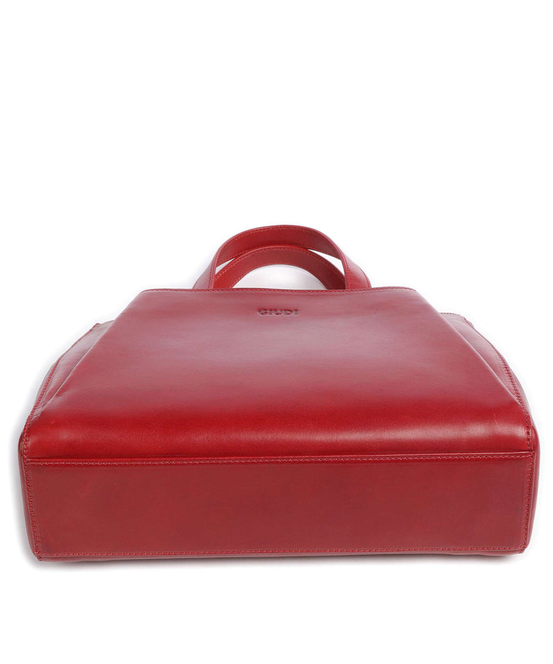Giudi Crown Handbag red