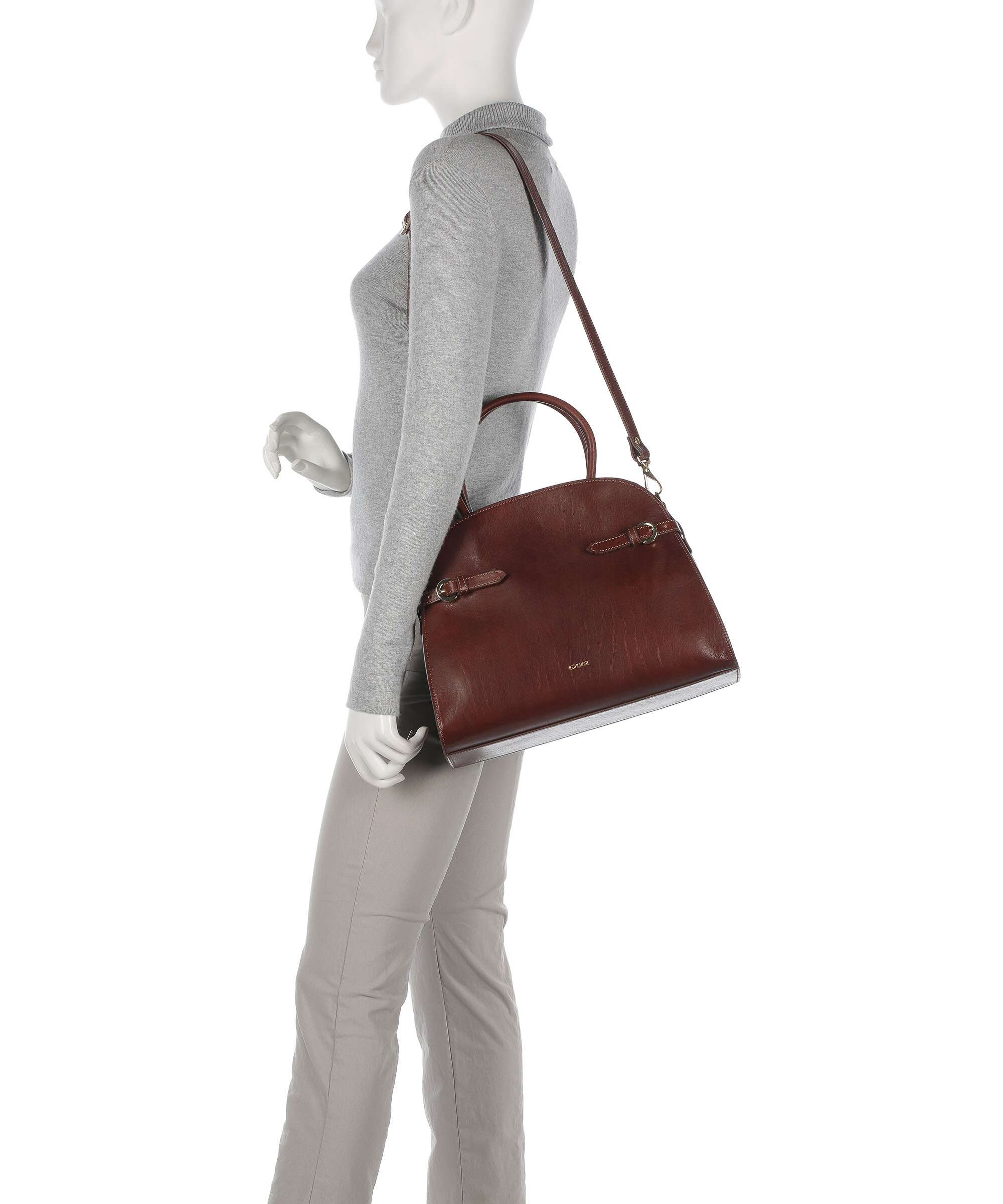 Giudi Hamal Handbag brown