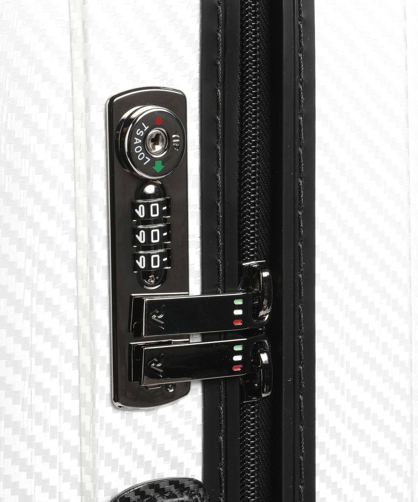 Roncato We Are Glam Spinner (4 wheels) bianco/nero