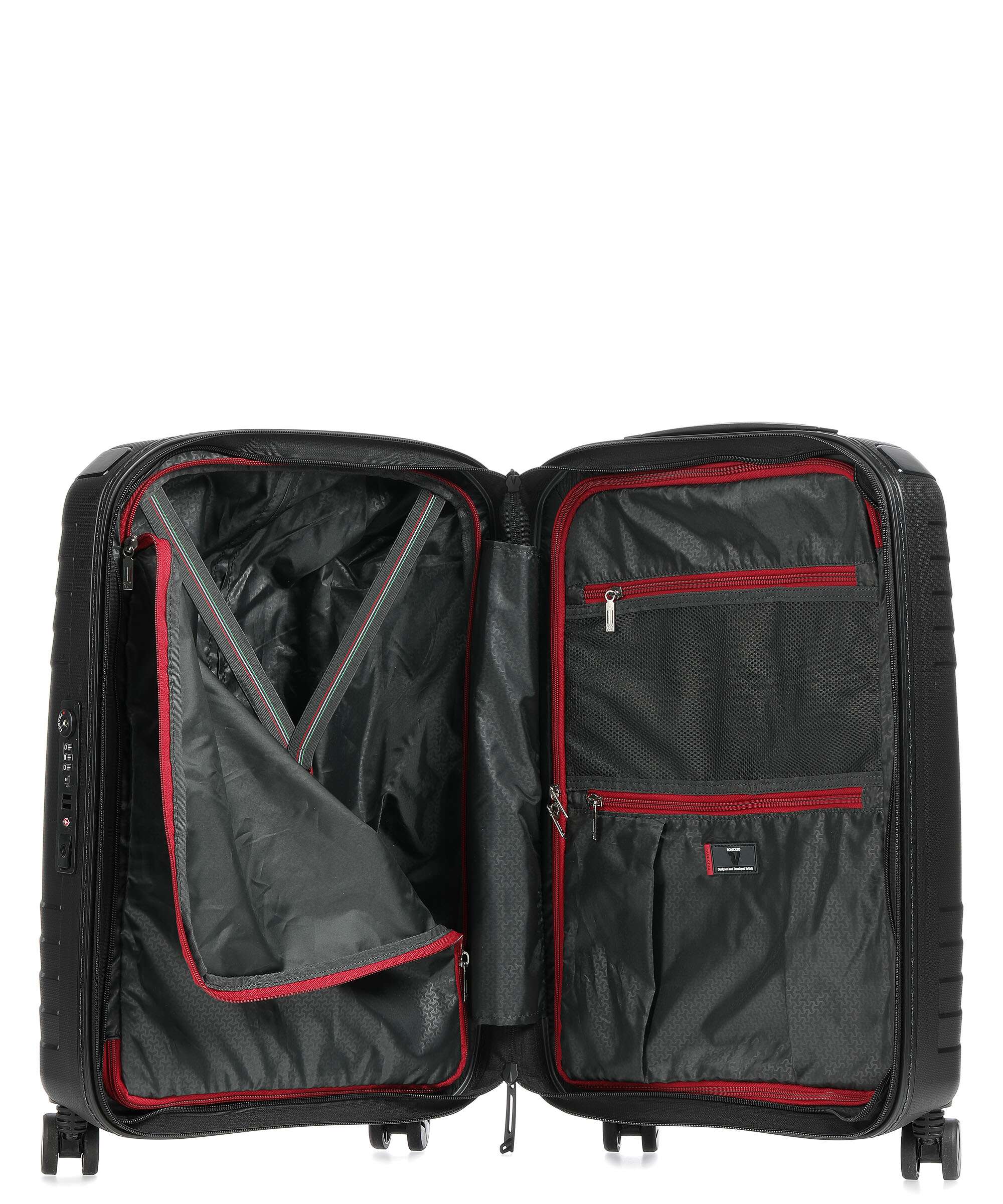 Roncato Ypsilon Spinner (4 wheels) nero