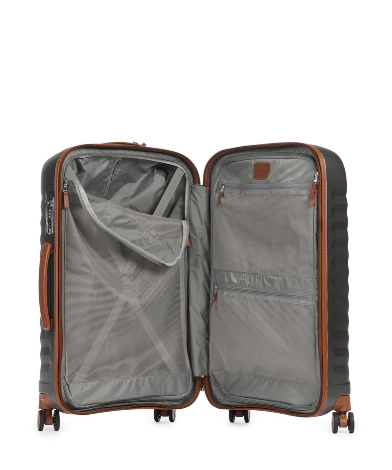 Roncato E-Lite Spinner (4 wheels) titanio/cognac