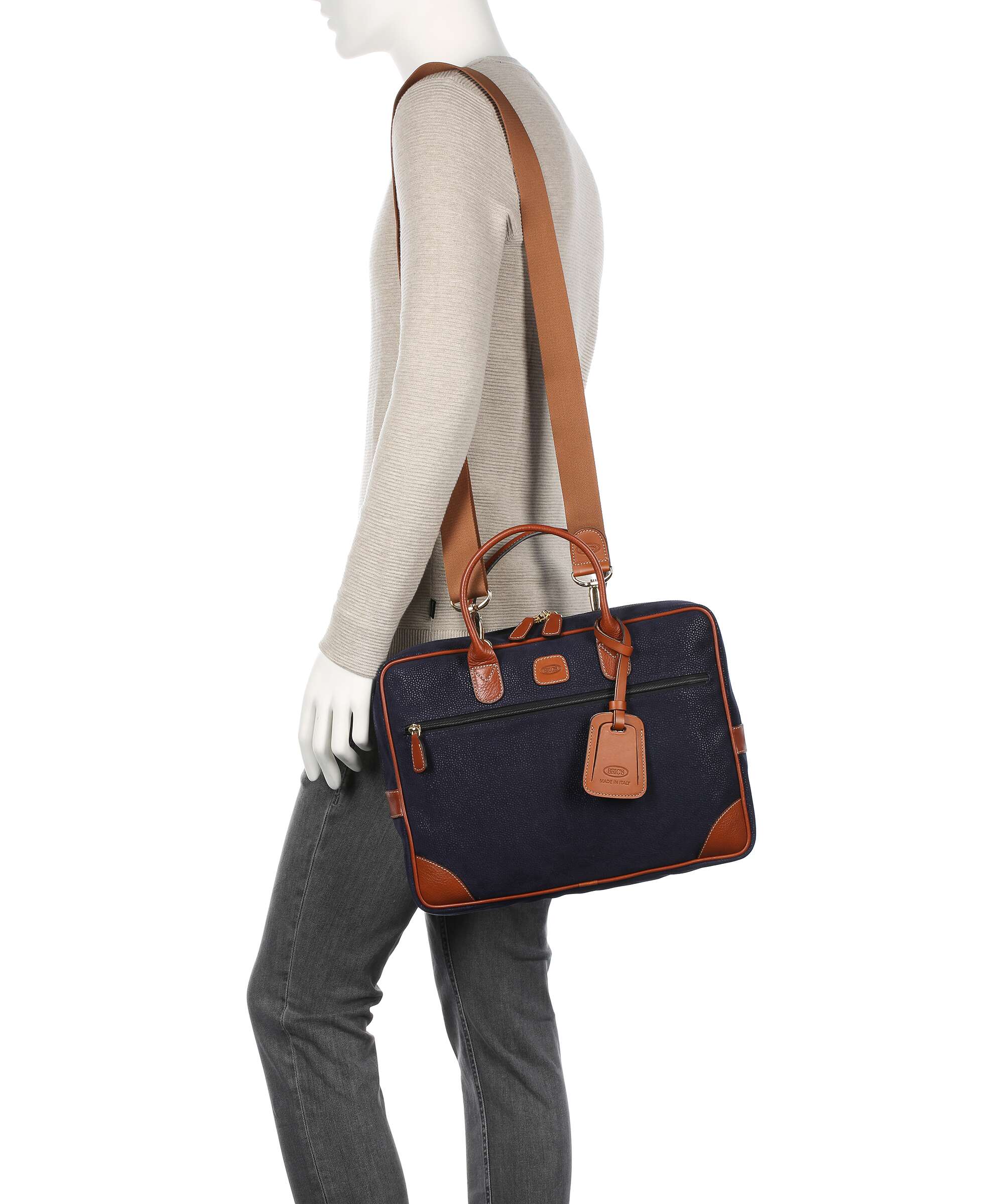 Brics Life Briefcase blue