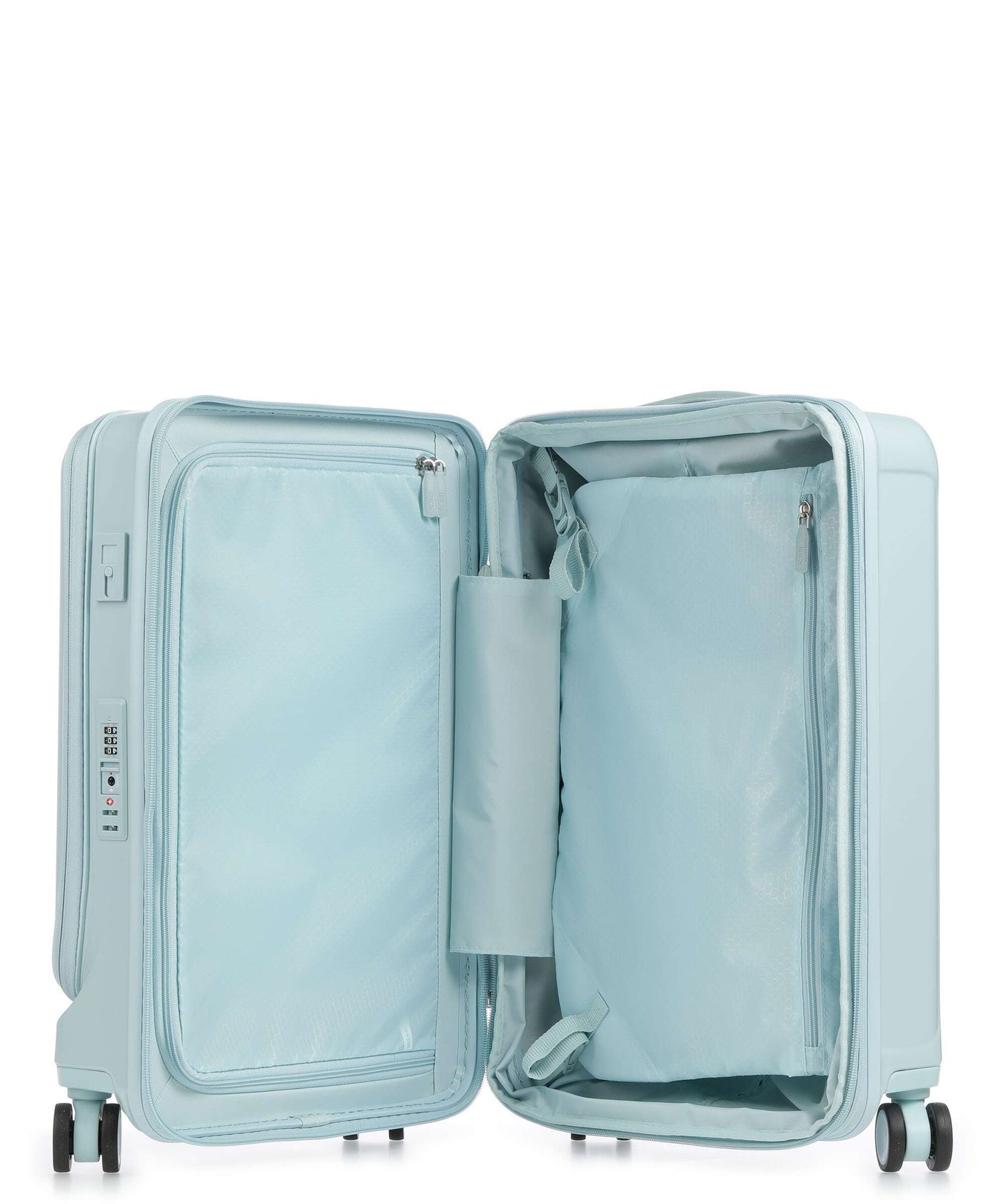 Brics Positano Spinner (4 wheels) hellblau