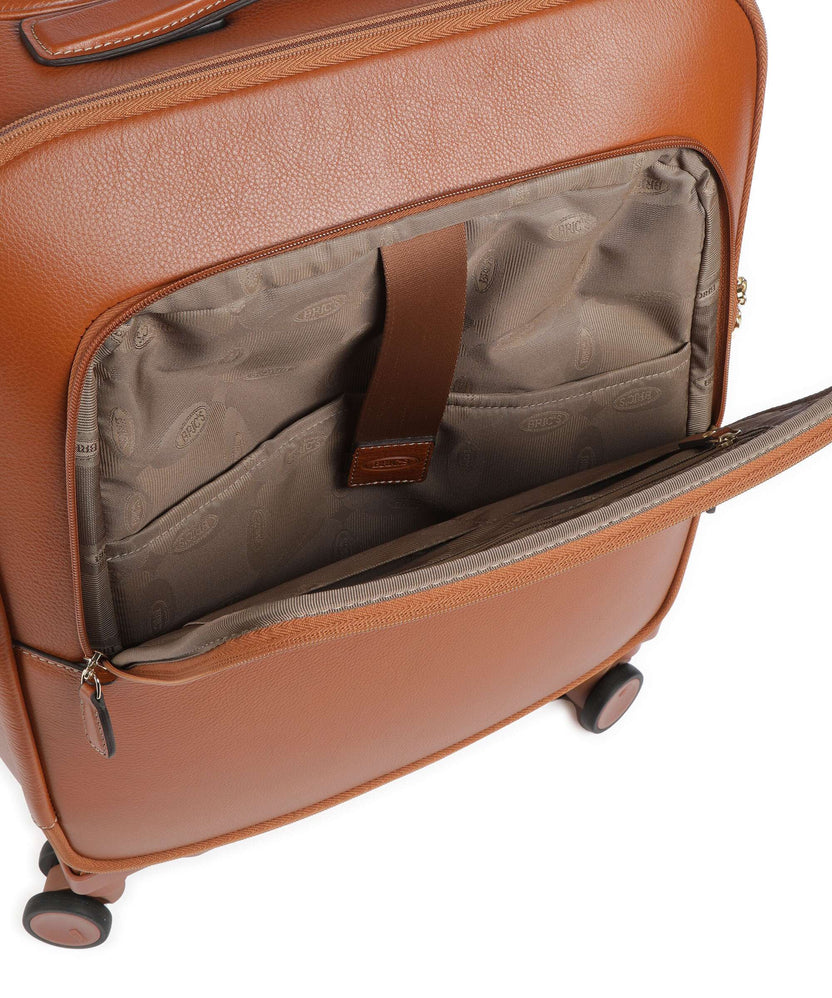 Brics Life Pelle Spinner (4 wheels) leder