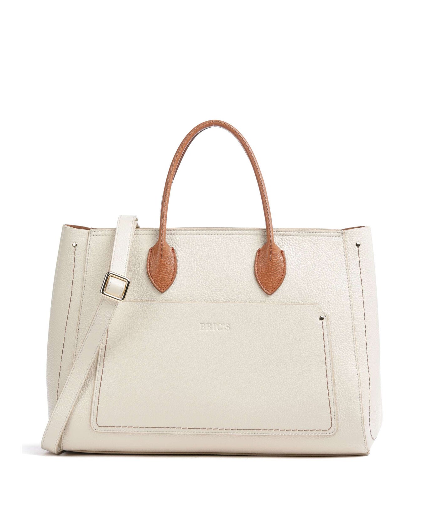 Brics Gondola Tulipano Handbag cream/caramel