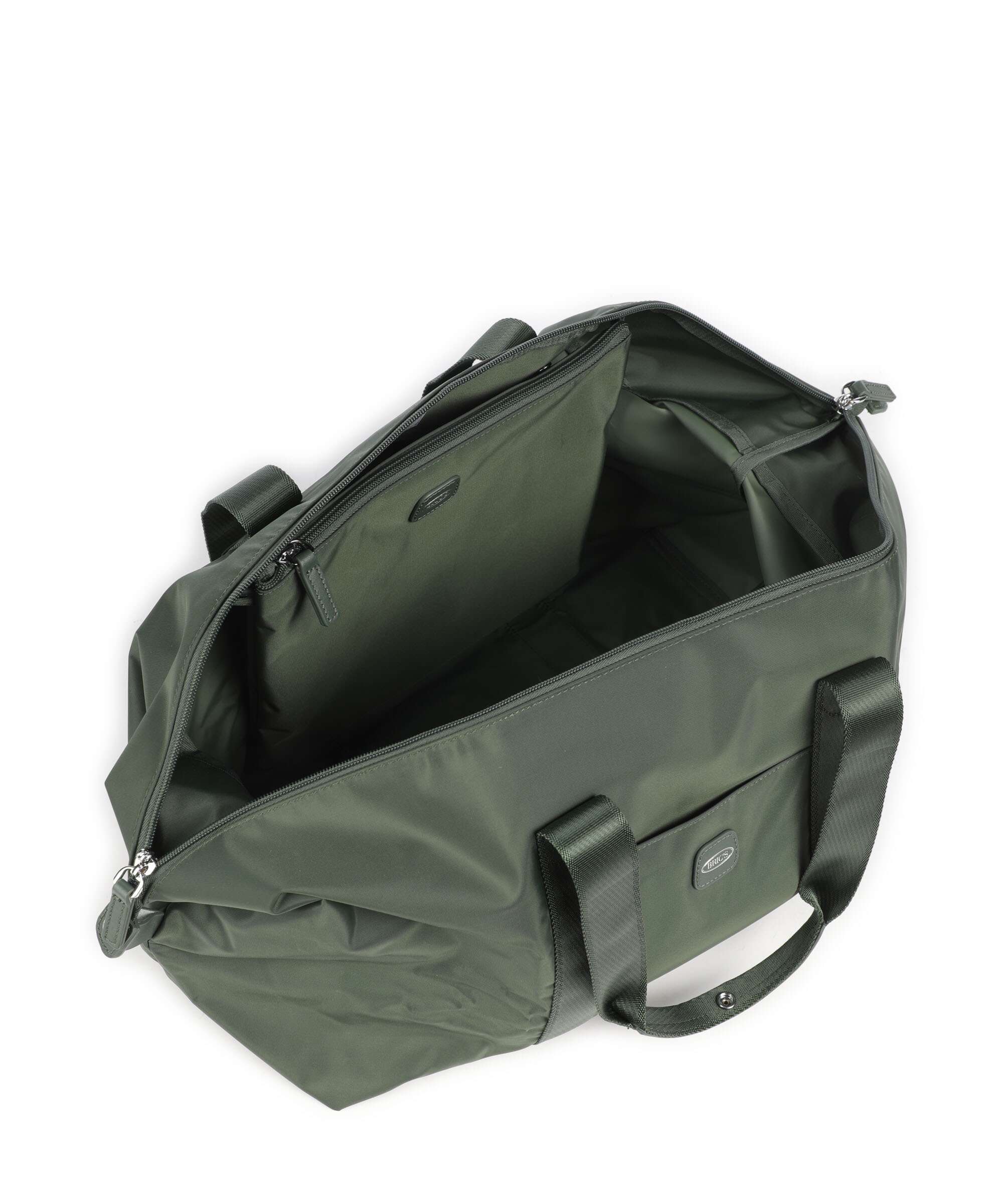 Brics Positano Weekend bag emerald green