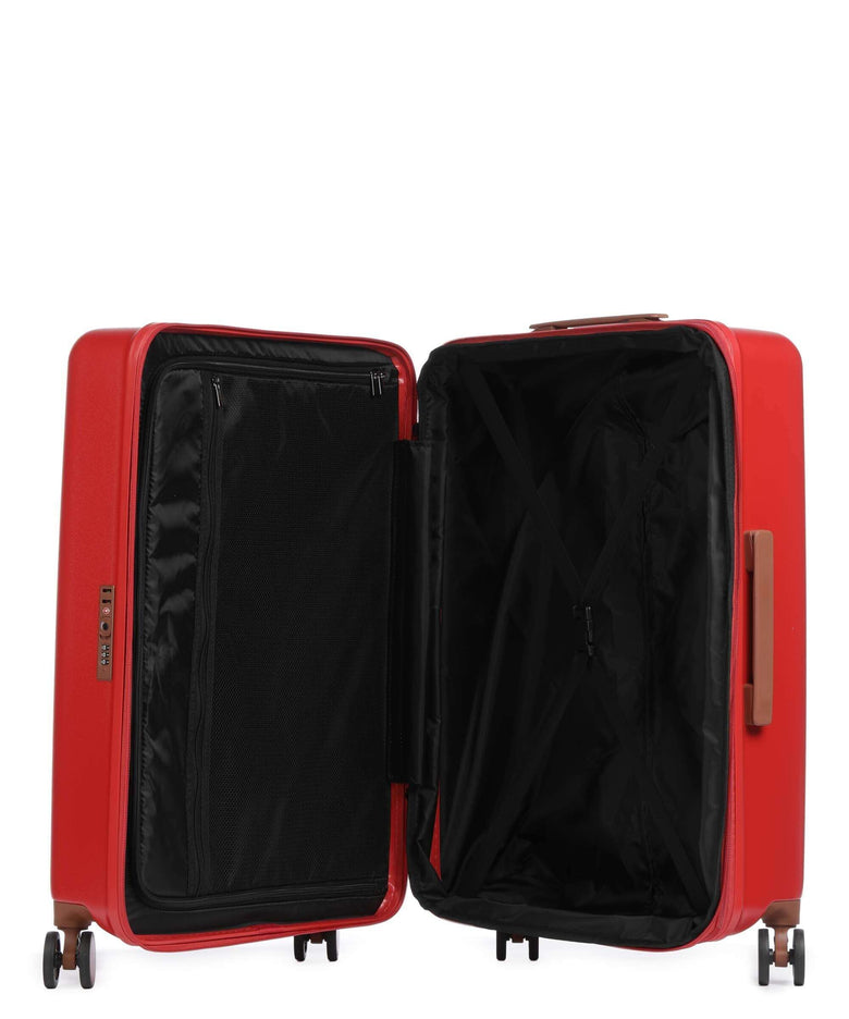 Brics Ferrara Suitcase set (4 wheels) red