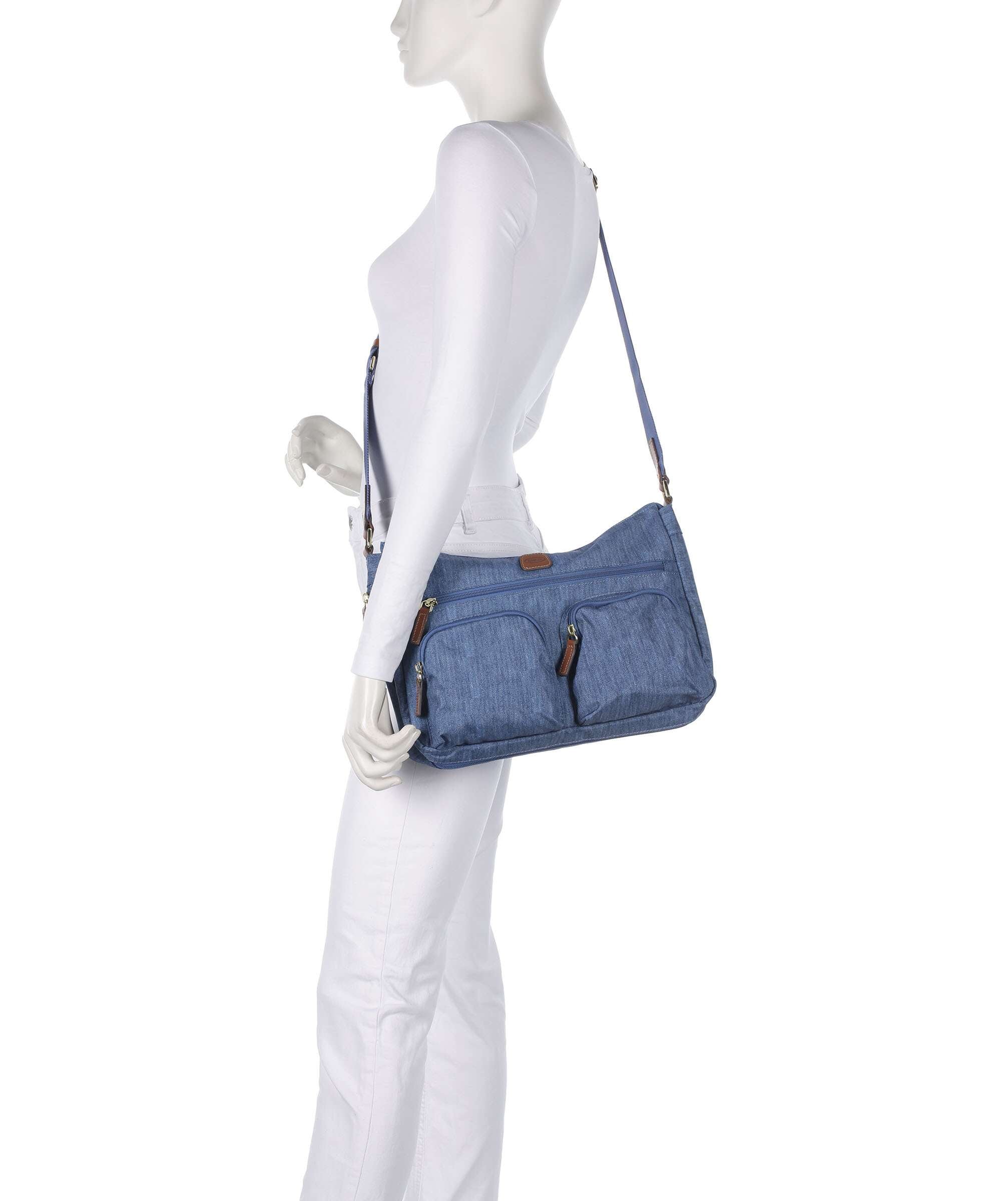 Brics X-Collection Crossbody bag jeans