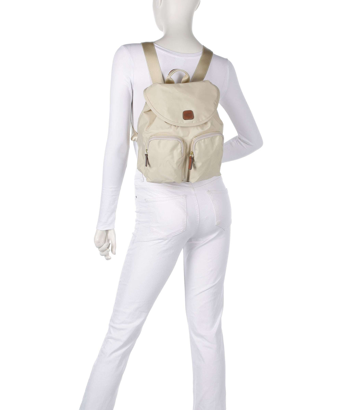 Brics X-Collection Small Backpack beige