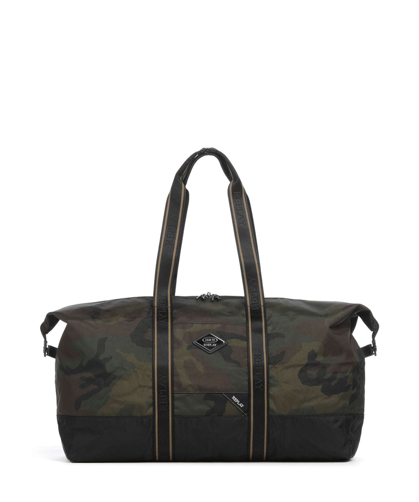 Brics X-Collection Weekend bag green camou