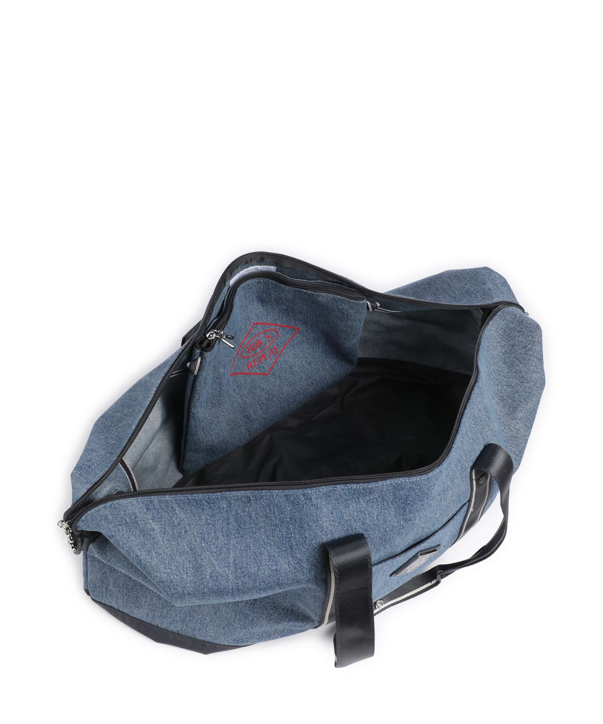 Brics Replay Large Travel bag light denim
