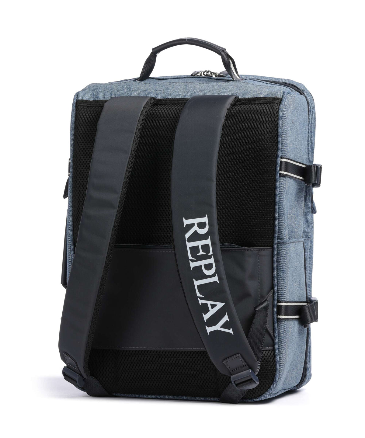 Brics Replay Travel backpack light denim