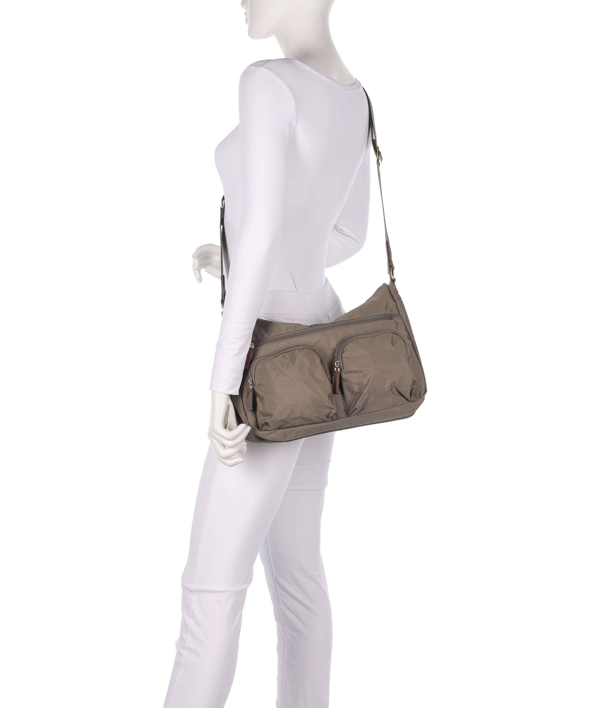 Brics X-Collection Crossbody bag nut