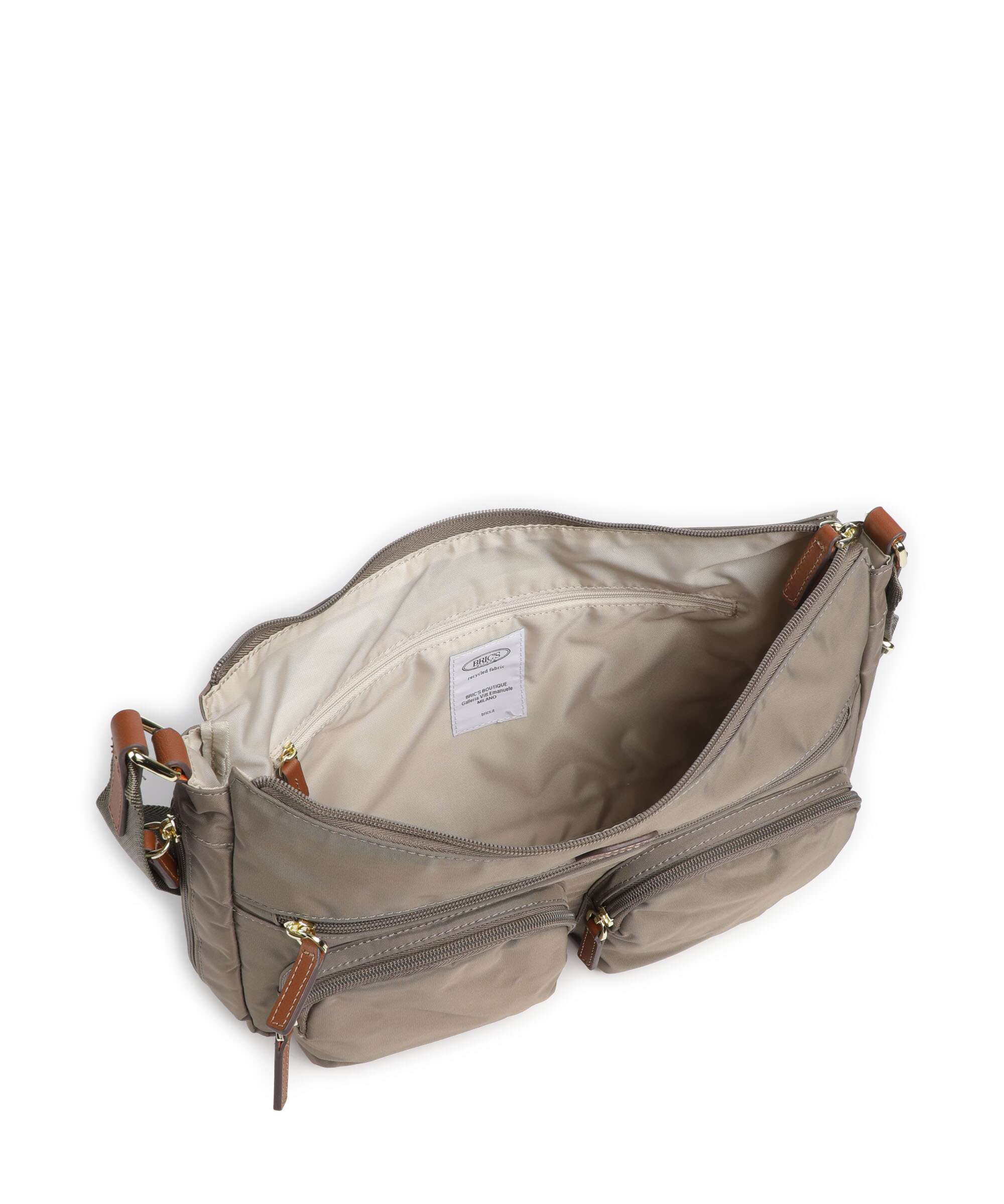 Brics X-Collection Crossbody bag nut