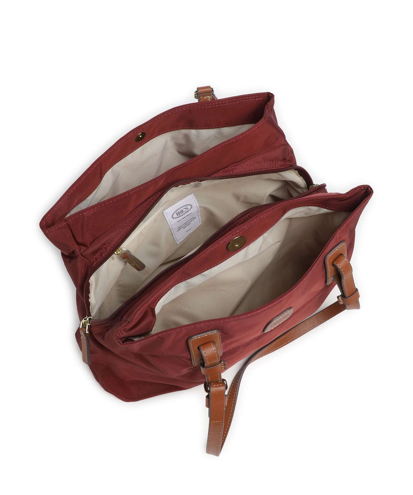 Brics X-Collection M Tote bag bordeaux