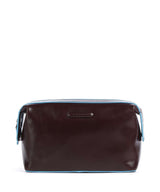 Piquadro Blue Square bolsa de higiene mahogany