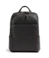 Piquadro Black Square Mochila para laptop testa di moro