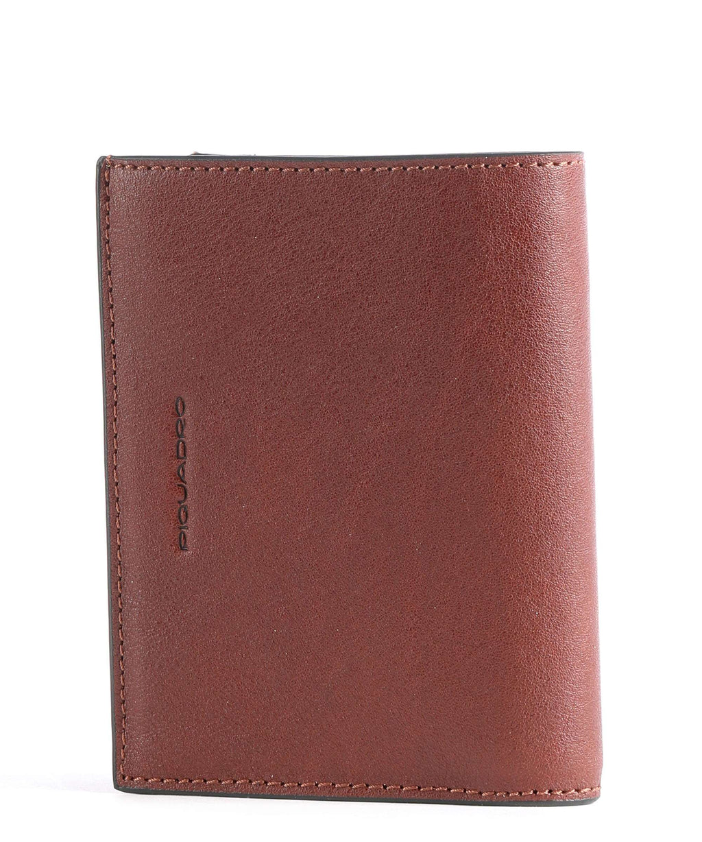 Piquadro Black Square RFID Wallet tabacco