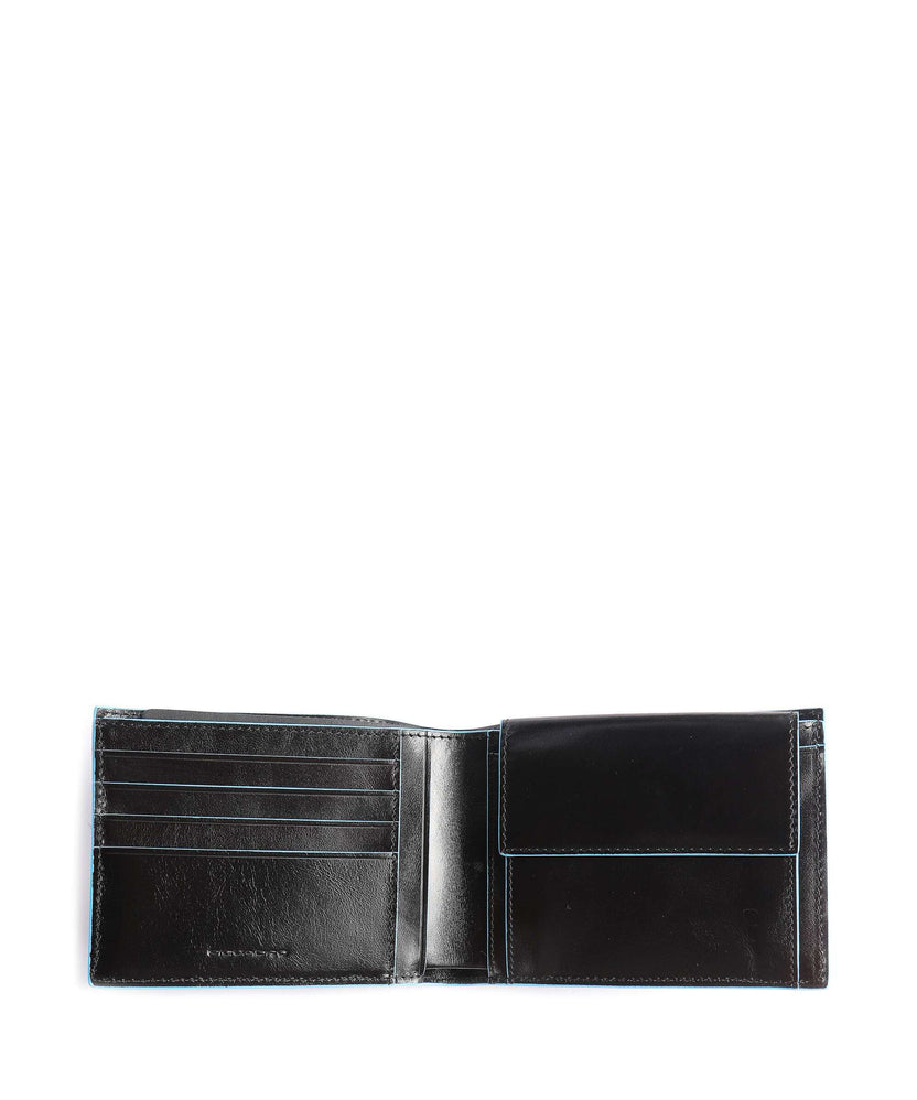 Piquadro Blue Square RFID Wallet black