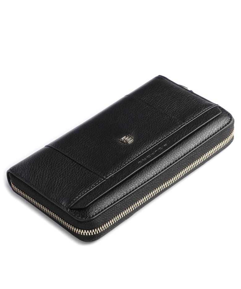 Piquadro Circle RFID Wallet black