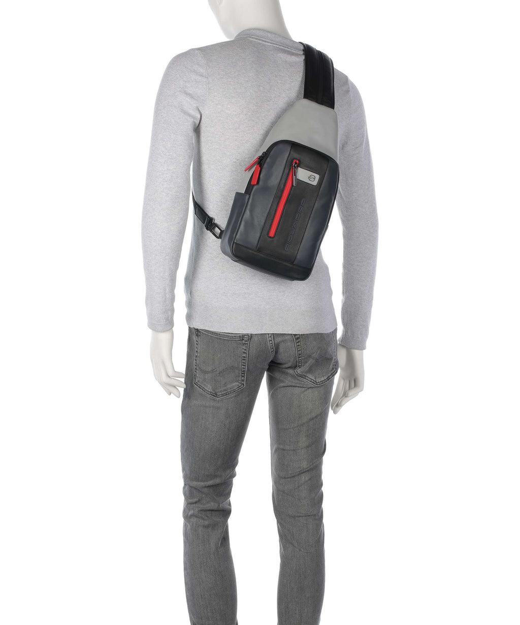 Piquadro Urban Sling bag grau/schwarz