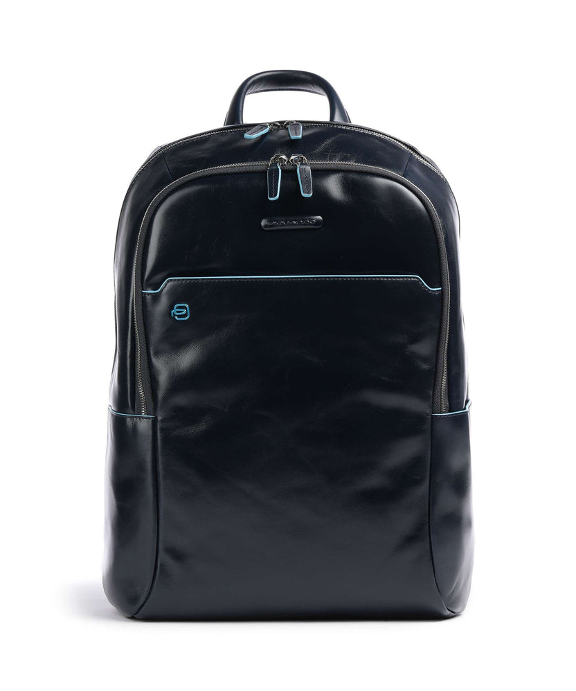 Piquadro Blue Square Laptop backpack blu