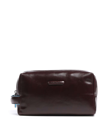 Piquadro Blue Square bolsa de higiene mahogany